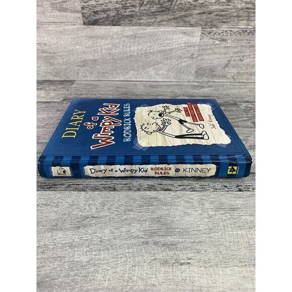 Diary Of A Wimpy Kid: Rodrick Rules Hardcover By Jeff Kinney - Picture 3 of 6